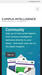 Mobile Screenshot of campusintelligence.com